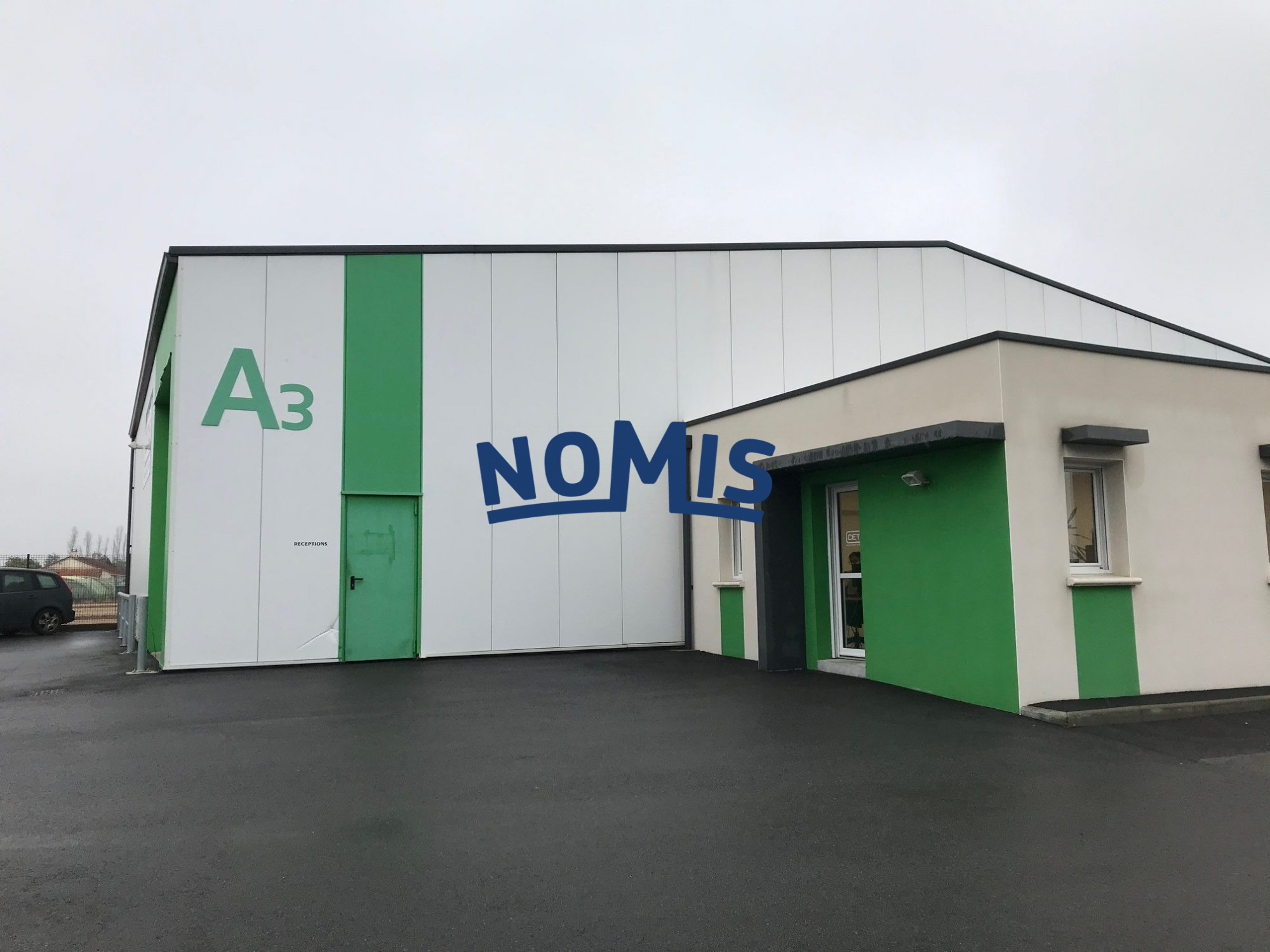 A louer – Local d&rsquo;activité de 460 m² – St Julien de Concelles